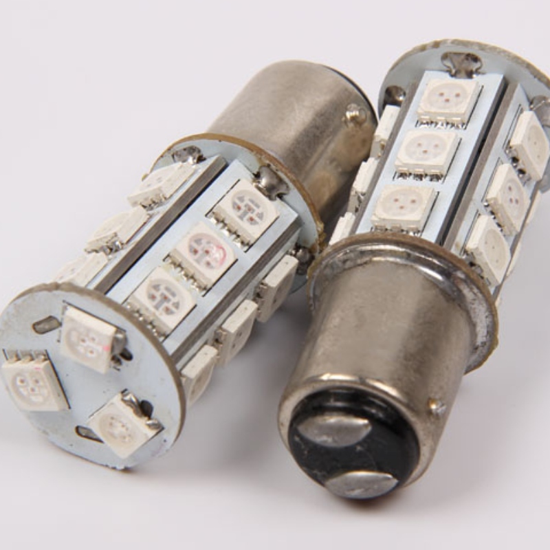 1157 bay15d p21 / 5w 18smd 5050 luce di stop a led