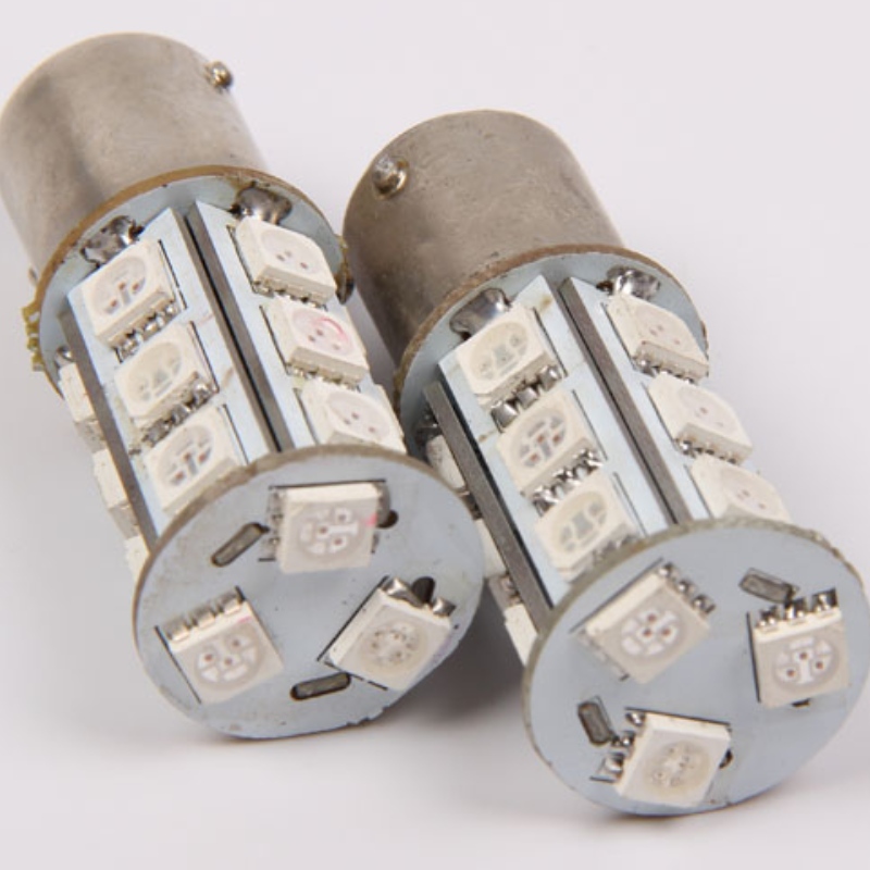 1157 bay15d p21 / 5w 18smd 5050 luce di stop a led