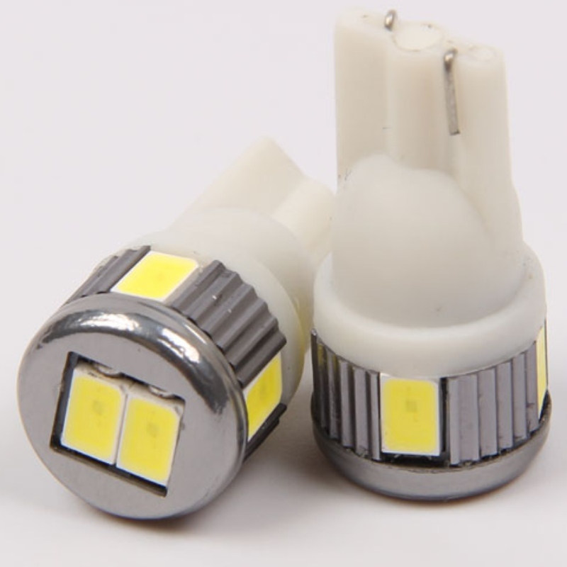 T10 wedge W5W 168 194 6SMD 10SMD 5730 lampadine a sostituzione automatica