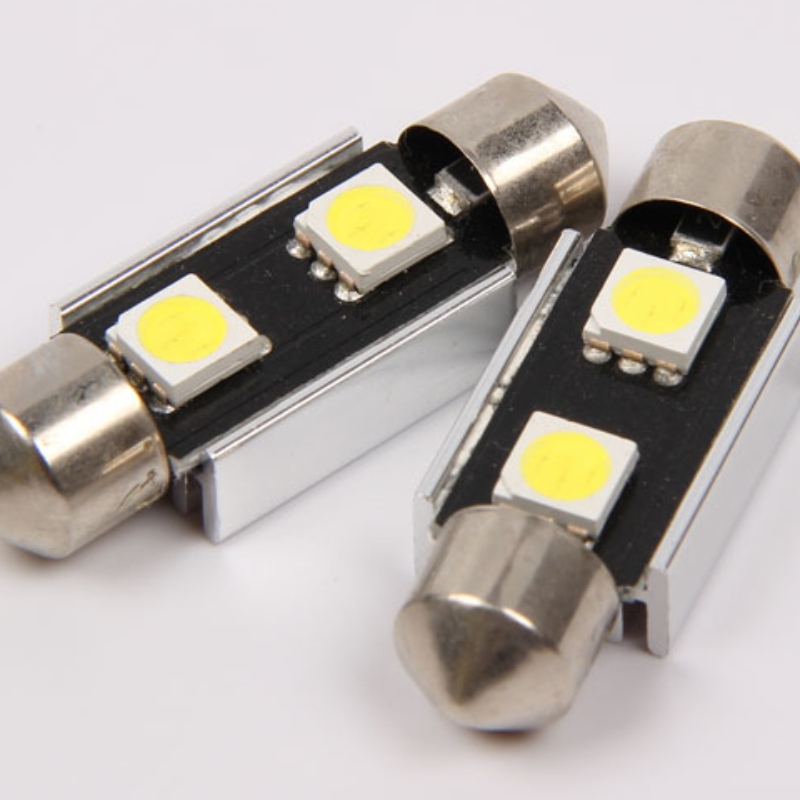 luce di festone a led 5050 2smd 29mm 31mm esente da errori canbus