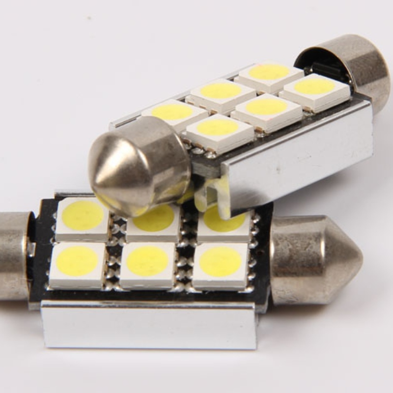 5050 6smd canbus senza errori 36mm auto auto led festone luce led luce interna